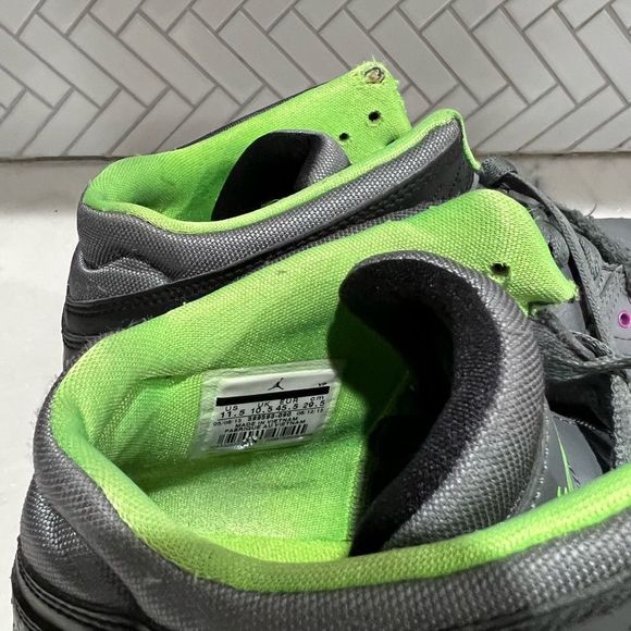 A1-Nike Air Jordan Flight Origin 599593-090 Cool Grey, Size 11.5, VTG 2013 - Picture 10 of 10